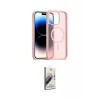 ieg™ iPhone 14 Pro Max Kılıf Siluet Minimal Prime - Siyah Bilvis 3D Mat Cam Ekran Koruyucu