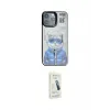ieg™ iPhone 14 Pro Max Kılıf Siluet Modern Özel Seri - Şeffaf Pasifik Cam Ekran Koruyucu