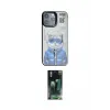 ieg™ iPhone 14 Pro Max Kılıf Siluet Modern Özel Seri - Siyah 360 Mat Full Body Arka Koruyucu