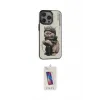ieg™ iPhone 14 Pro Max Kılıf Siluet Modern Özel Seri - Siyah Joko 5D Cam