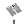 ieg™ iPhone 14 Pro Max Kılıf Ufuk Doku Prime - Siyah Joko Magic 5D Hayalet Cam