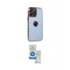 ieg™ iPhone 14 Pro Max Kılıf Ufuk Form Prime - Şeffaf Royal Nano Ekran Koruyucu