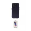 ieg™ iPhone 14 Pro Max Kılıf Ufuk Minimal Özel Seri - Siyah Joko 5D Cam