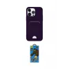ieg™ iPhone 14 Pro Max Kılıf Vadi Çizgi Prime - Siyah 18D Cam Ekran Koruyucu