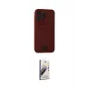 ieg™ iPhone 14 Pro Max Kılıf Vadi Çizgi Prime - Siyah Bilvis 3D Mat Cam Ekran Koruyucu