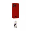 ieg™ iPhone 14 Pro Max Kılıf Vadi Çizgi Prime - Siyah Bilvis 3D Mat Cam Ekran Koruyucu
