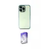 ieg™ iPhone 14 Pro Max Kılıf Vadi Minimal - Siyah Bilvis 5in1 3D Magic Cam Ekran Koruyucu