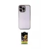 ieg™ iPhone 14 Pro Max Kılıf Vadi Minimal - Siyah Buffer Cam Ekran Koruyucu