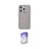 ieg™ iPhone 14 Pro Max Kılıf Vadi Özel Seri - Siyah Bilvis 5in1 3D Magic Cam Ekran Koruyucu