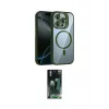 ieg™ iPhone 14 Pro Max Kılıf Yadigar Asil Koleksiyonu - Şeffaf 360 Full Body Arka Koruyucu