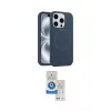 ieg™ iPhone 14 Pro Max Kılıf Yankı Form Serisi - Şeffaf Royal Nano Ekran Koruyucu