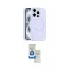 ieg™ iPhone 14 Pro Max Kılıf Yankı Form Serisi - Şeffaf Royal Nano Ekran Koruyucu