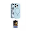 ieg™ iPhone 14 Pro Max Kılıf Yankı Form Serisi - Siyah Buffer Hayalet Cam Ekran Koruyucu