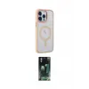 ieg™ iPhone 14 Pro Max Kılıf Yankı Işık Özel Seri - Şeffaf 360 Full Body Arka Koruyucu