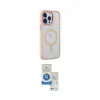 ieg™ iPhone 14 Pro Max Kılıf Yankı Işık Özel Seri - Şeffaf Royal Nano Ekran Koruyucu