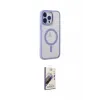 ieg™ iPhone 14 Pro Max Kılıf Yankı Işık Özel Seri - Siyah Bilvis 3D Mat Cam Ekran Koruyucu