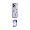 ieg™ iPhone 14 Pro Max Kılıf Yankı Işık Özel Seri - Siyah Bilvis 5in1 3D Magic Cam Ekran Koruyucu