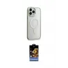 ieg™ iPhone 14 Pro Max Kılıf Yankı Işık Özel Seri - Siyah Buffer Hayalet Cam Ekran Koruyucu