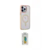 ieg™ iPhone 14 Pro Max Kılıf Yankı Işık Özel Seri - Siyah Polymer Nano Ekran Koruyucu