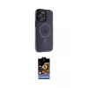 ieg™ iPhone 14 Pro Max Kılıf Yankı Işık Prime - Siyah Buffer Hayalet Cam Ekran Koruyucu