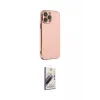 ieg™ iPhone 14 Pro Max Kılıf Yankı Serisi - Siyah Bilvis 3D Mat Cam Ekran Koruyucu