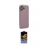 ieg™ iPhone 14 Pro Max Kılıf Yankı Serisi - Siyah Buffer Hayalet Cam Ekran Koruyucu