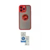 ieg™ iPhone 14 Pro Max Kılıf Yörünge Çizgi - Şeffaf Royal Nano Ekran Koruyucu