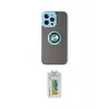 ieg™ iPhone 14 Pro Max Kılıf Yörünge Çizgi - Siyah Polymer Nano Ekran Koruyucu