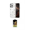 ieg™ iPhone 14 Pro Max Kılıf Yörünge Form - Siyah Buffer Cam Ekran Koruyucu