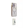 ieg™ iPhone 14 Pro Max Kılıf Zirve Doku Prime - Şeffaf Pasifik Cam Ekran Koruyucu