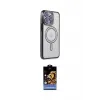 ieg™ iPhone 14 Pro Max Kılıf Zirve Doku Prime - Siyah Buffer Hayalet Cam Ekran Koruyucu