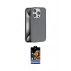 ieg™ iPhone 14 Pro Max Kılıf Zirve Modern Prime - Siyah Buffer Hayalet Cam Ekran Koruyucu