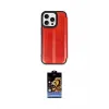 ieg™ iPhone 14 Pro Max Kılıf Zirve Yansıma Serisi - Siyah Buffer Hayalet Cam Ekran Koruyucu