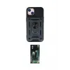 ieg™ iPhone 15 Kılıf Ahenk Klasik - Şeffaf 360 Full Body Arka Koruyucu