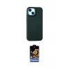 ieg™ iPhone 15 Kılıf Ahenk Serisi - Siyah Buffer Hayalet Cam Ekran Koruyucu