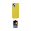 ieg™ iPhone 15 Kılıf Ahenk Serisi - Siyah Buffer Hayalet Cam Ekran Koruyucu