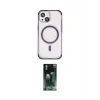 ieg™ iPhone 15 Kılıf Eksen Klasik Koleksiyonu - Şeffaf 360 Full Body Arka Koruyucu