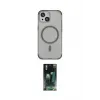ieg™ iPhone 15 Kılıf Eksen Klasik Koleksiyonu - Şeffaf 360 Full Body Arka Koruyucu