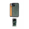 ieg™ iPhone 15 Kılıf Kıvılcım Işık Serisi - Şeffaf 360 Full Body Arka Koruyucu