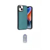 ieg™ iPhone 15 Kılıf Kıvılcım Işık Serisi - Siyah Joko Magic 5D Cam