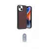 ieg™ iPhone 15 Kılıf Kıvılcım Işık Serisi - Siyah Joko Magic 5D Cam