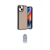ieg™ iPhone 15 Kılıf Kıvılcım Işık Serisi - Siyah Joko Magic 5D Cam
