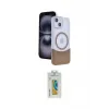 ieg™ iPhone 15 Kılıf Kozmos Form Özel Seri - Siyah Polymer Nano Ekran Koruyucu