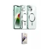 ieg™ iPhone 15 Kılıf Nova Işık Özel Seri - Siyah Bilvis 3D Mat Cam Ekran Koruyucu