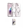 ieg™ iPhone 15 Kılıf Nova Işık Özel Seri - Siyah Bilvis 3D Mat Cam Ekran Koruyucu