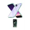 ieg™ iPhone 15 Kılıf Nova Işık Serisi - Siyah 360 Mat Full Body Arka Koruyucu