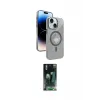 ieg™ iPhone 15 Kılıf Nova Modern Prime - Siyah 360 Mat Full Body Arka Koruyucu