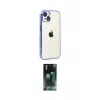 ieg™ iPhone 15 Kılıf Vadi Minimal - Şeffaf 360 Full Body Arka Koruyucu