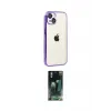 ieg™ iPhone 15 Kılıf Vadi Minimal - Şeffaf 360 Full Body Arka Koruyucu