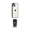 ieg™ iPhone 15 Kılıf Vadi Minimal - Şeffaf 360 Full Body Arka Koruyucu